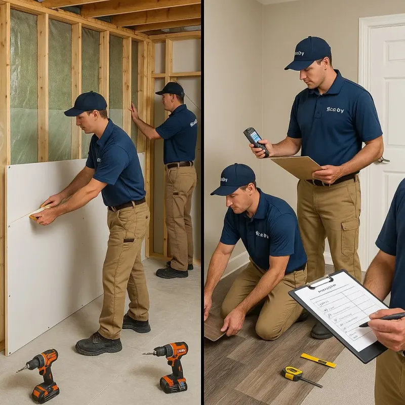 Repairs and Reconstruction process in Lawrence, IN