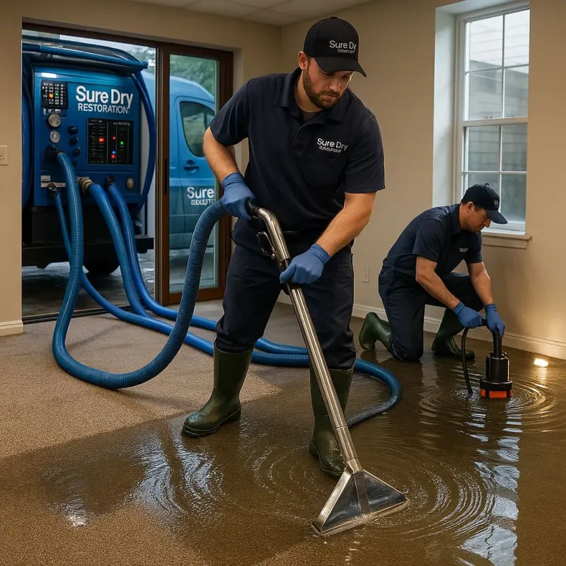Water Extraction and Removal process in Lawrence, IN